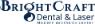 BrightCraft Dental & Laser Center logo
